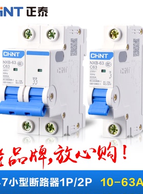 空气开关断路器家用1P20A真空单极1P10A16A32A60A63A家用空开关