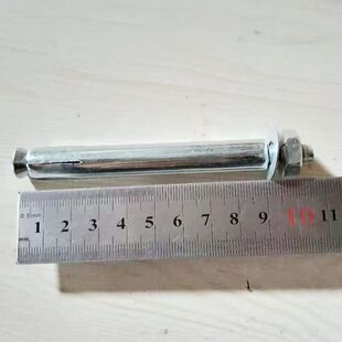 镀锌膨胀螺丝加长超长外膨胀螺栓金属铁膨涨管胀栓M10*100*6
