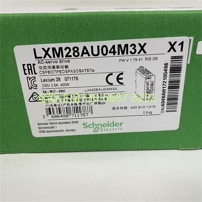施耐德驱动器LXM28AU04M3X   400W LXM28伺服控制器  包邮质保1年