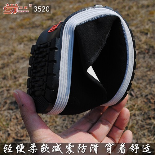 3520春秋黑布鞋休闲防滑劳保鞋