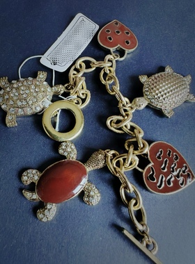 【海龟湾】质感重工釉彩手链[欧美设计师品牌孤品独件/满100包邮]