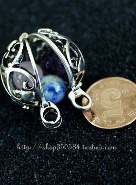 古典可打开天然石独家孤品毛衣链