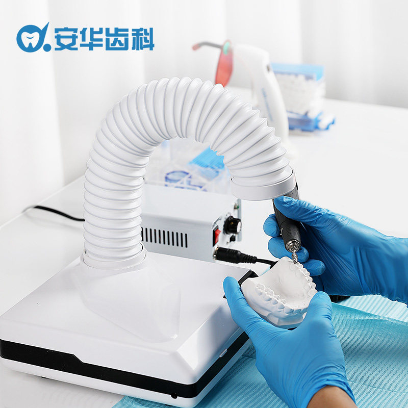 牙科打磨机桌面吸尘器技工口腔设备小型抛光电动过滤网吸粉尘机