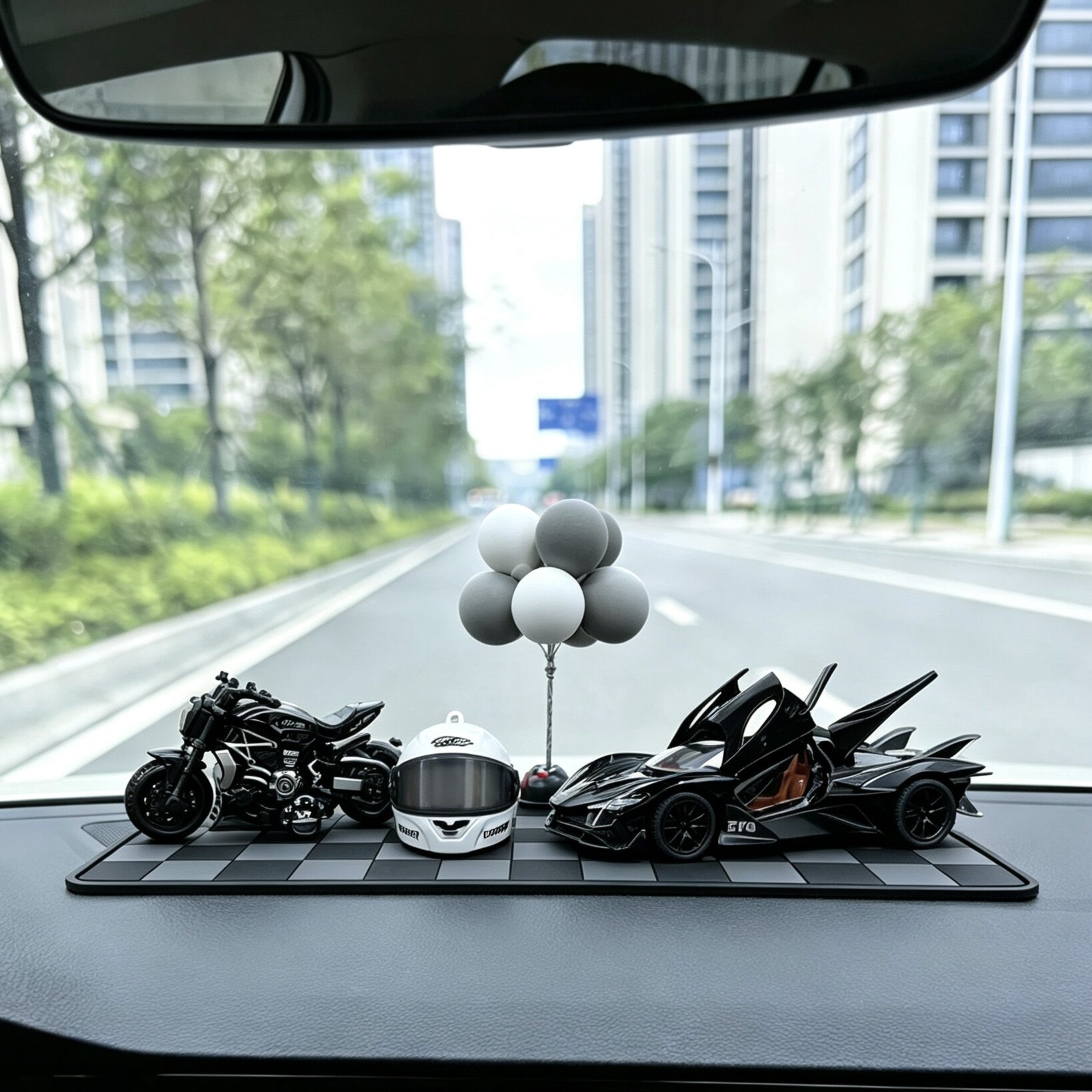 合金车模摩托装饰汽车头盔摆件