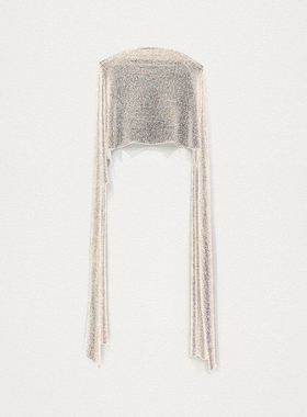 ViViiVii Phantom Troupe X-Light射线荧光纱混棉造型装饰围巾