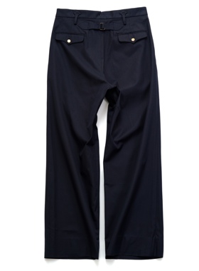 Scabal Cashmere Cotton珍稀羊绒棉宽松卡其裤 新艺术期法工版型