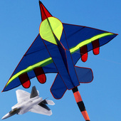 大型成人儿童卡通线轮微风易飞 飞机风筝新款 潍坊风筝 战斗机风筝