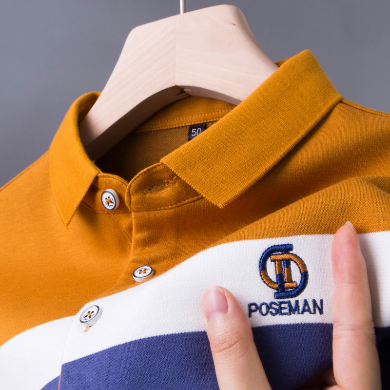 祥奈长袖商务休闲中年舒适