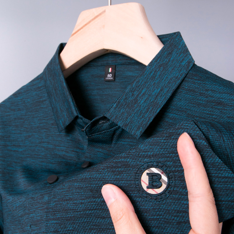 保罗POLO2衫夏季中年爸爸体50岁