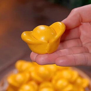 元宝招财进宝元宝馒头财源广进花馍开业搬家年货供佛乔迁之喜礼