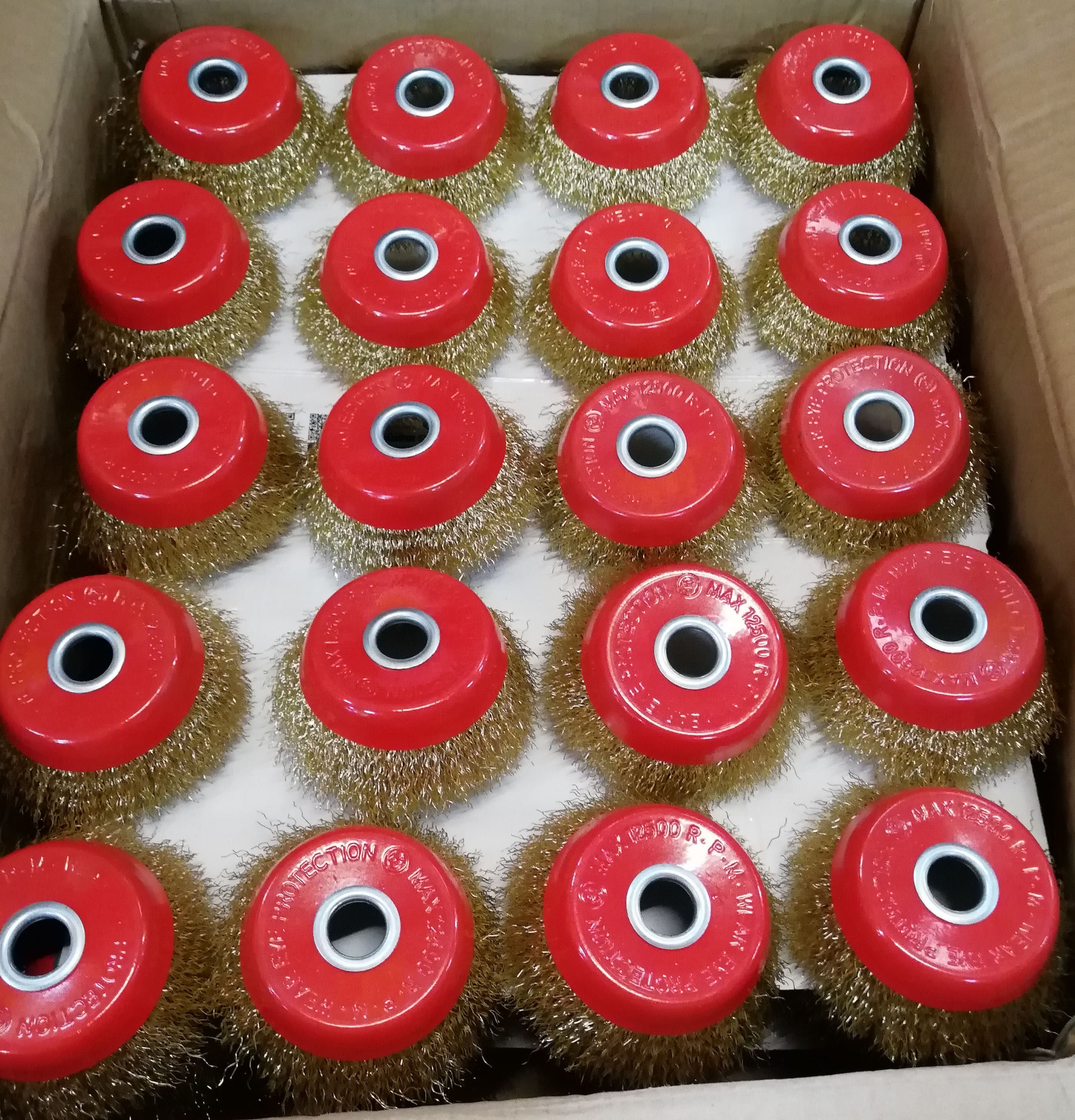 精品除锈钢丝刷打磨除锈角磨机钢丝轮碗型125打磨轮钢丝刷手磨机