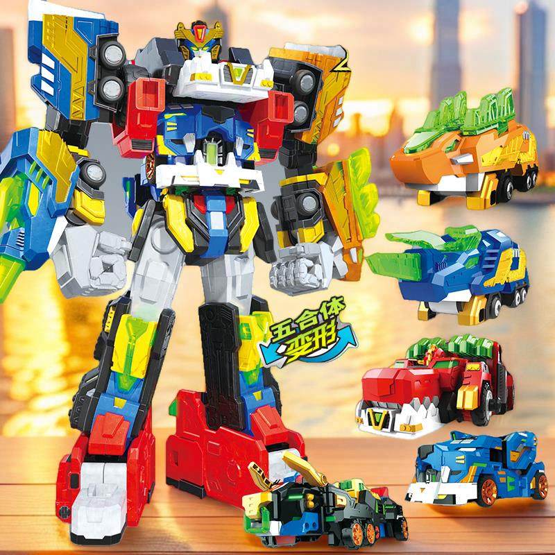 迷你特工队玩具超威能量雷霆王金刚变形重装王超级战警力量礼物套