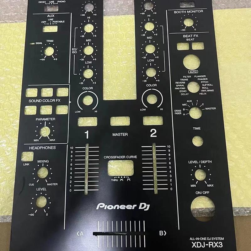 先锋PIONEER XDJ-RX3面板混音台DJ打碟机黑色铁板推子板现货供应 影音电器 打碟机 原图主图