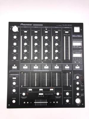 先锋PIONEER DJM600贴膜混音台打碟机保护贴纸黑白色款现货供应