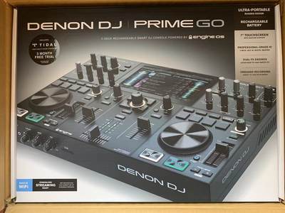 二手天龙DENON DJ PRIME GO数码打碟机控制器一体机U盘SD卡带包装