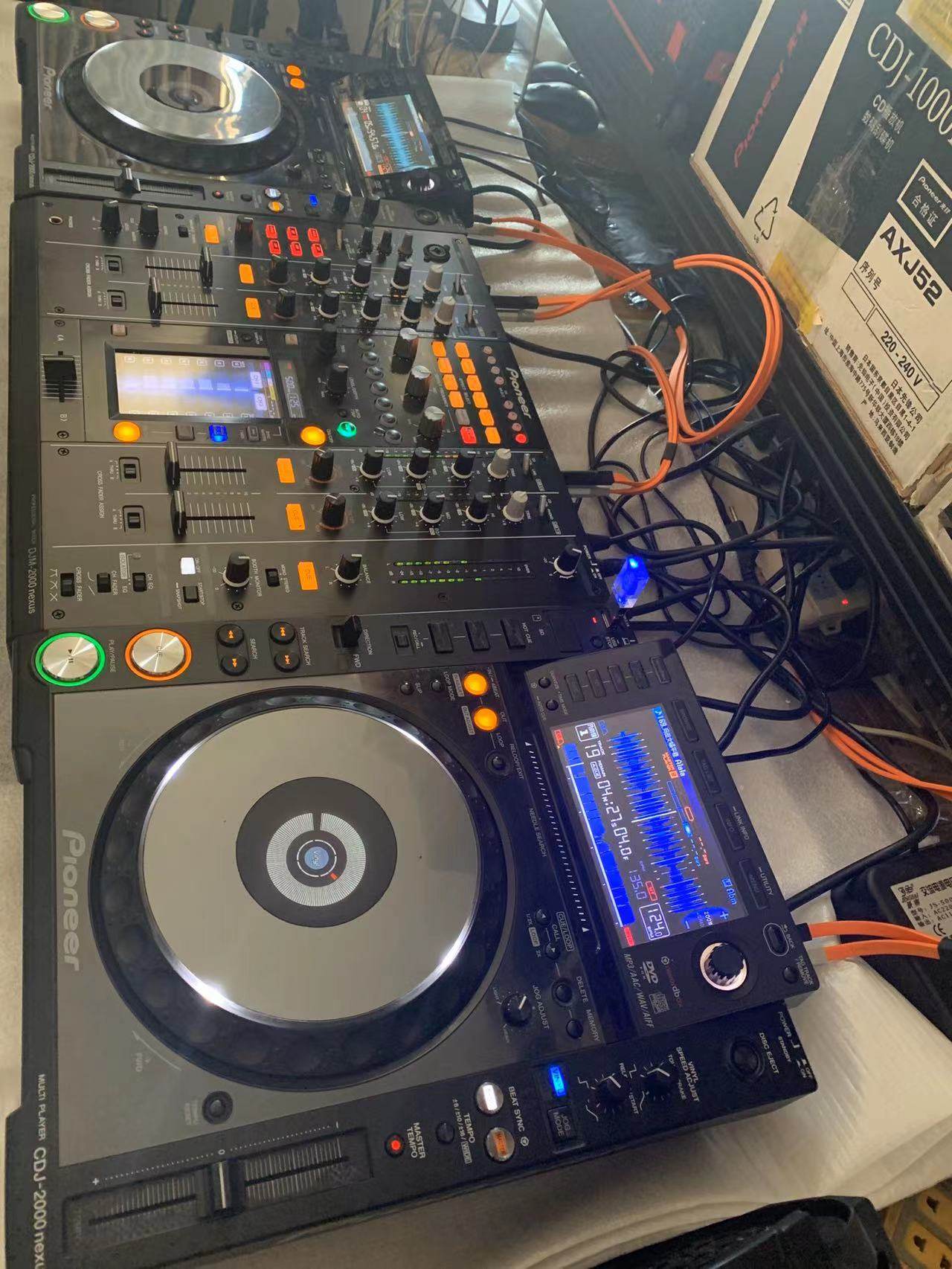 先锋cdj2000 900 850 350打碟机莱恩声卡djm700 2000nexus混音台