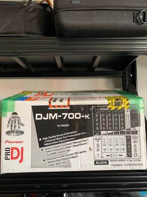 先锋PIONEER DJM700混音台打碟机包房DJ专用带原包装现货供应
