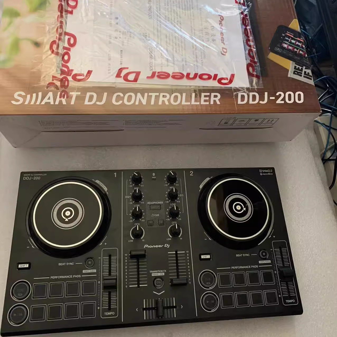 先锋DDJ-200控制器ddj200打碟机一体机先锋200 rekordbox 影音电器 打碟机 原图主图