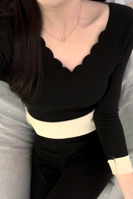 人体小暖炉保暖内衣女套装冬季