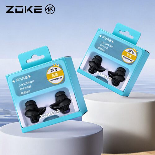 Zoke洲克泳镜防进水耳塞挂绳
