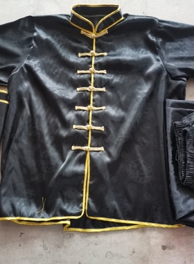大二爷伯衣服黑白无常服饰定制
