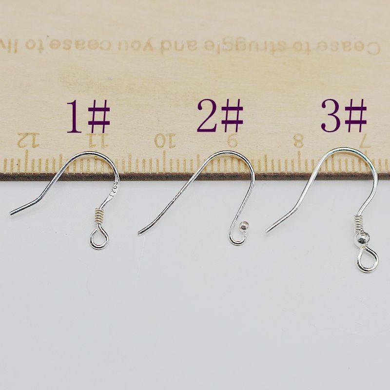 925纯银DIY配件材料耳勾女耳环银耳钩挂钩银耳环搭配耳坠手工耳饰,饰品/流行首饰/时尚饰品新,其他DIY饰品配件,淘宝优惠券,粉丝福利购,淘宝优惠卷