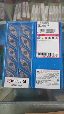 正宗VBMT160402VF PR1025进口京瓷35度R0.2刀尖外圆精车刀片