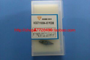 。特价加工铝铜PCD金钢石车刀片/VCGT110304 PCD