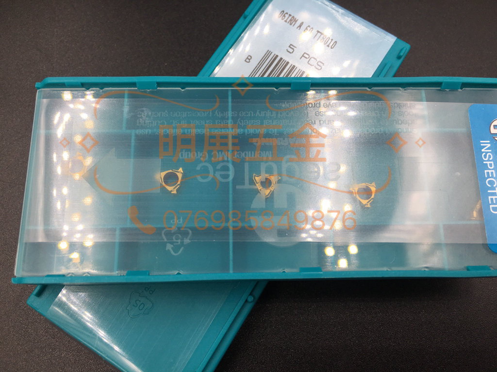 正品原装TaeguTec特固克/小径60度通用内螺纹刀片06IRMA60 TT8010