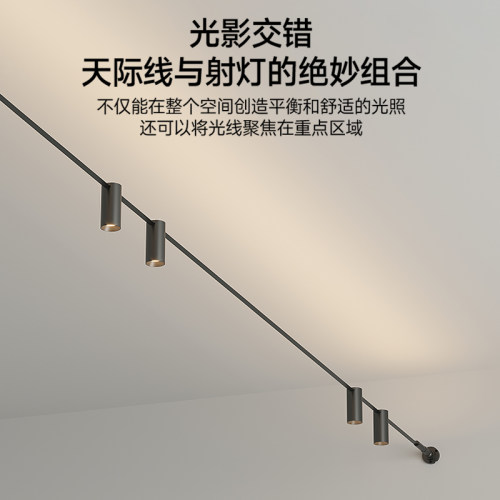 天际线轨道射灯天际线射灯