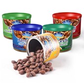 美国进口坚果蓝钻石蜂蜜蜜桔盐焗咸味烟焗扁桃仁大杏仁巴旦木3罐