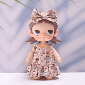 8向往之处可动嘎子姐人偶蝴蝶结发饰裙子着替 Zsiga1 新款 仅衣服