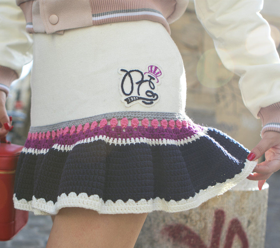 子仙仙子女装5种纱线手工编织高尔夫针织半身裙女|ruв категории Женская одежда, юбка - от Buy2taobao.com для оказания профессиональной услуги покупки агента Taobao