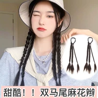 Sweet Girl Natural Twist Bad Favile Fish Bone Bad Women Tour Girl Dirty Bad Double Ponyta Woman Fashion