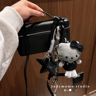 M1u风高级感灰甜酷少女KT多元 包包挂链 素挂件公仔可爱包挂新款