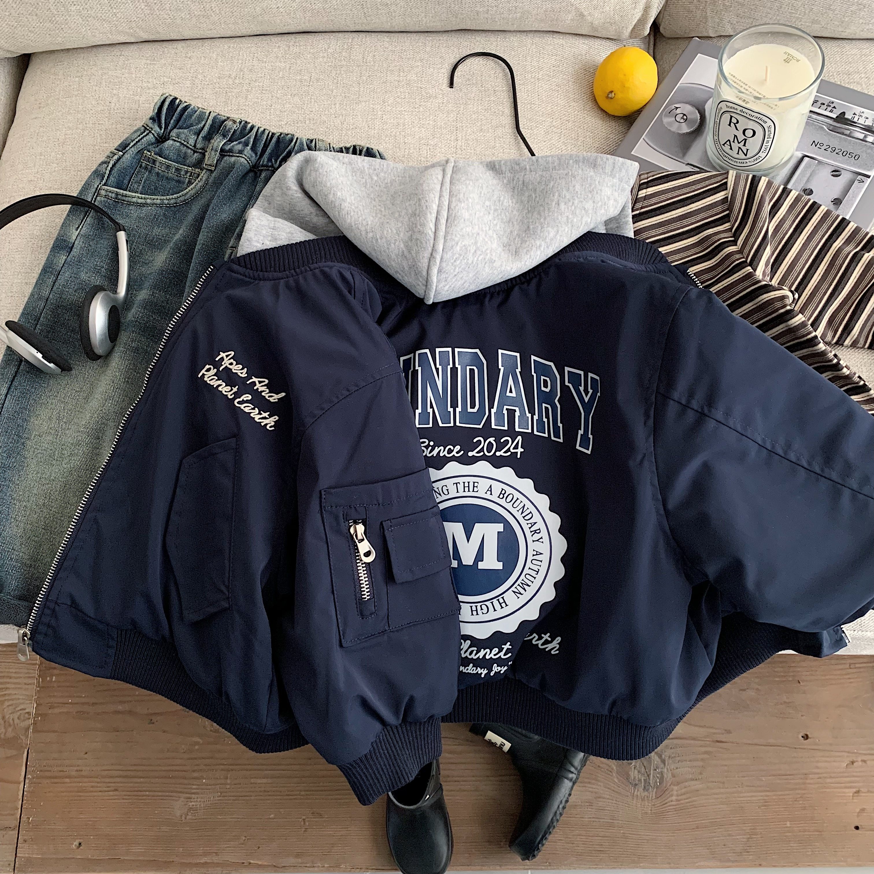 2025冬装新款男童夹棉外套儿童加厚假两件棉衣宝宝炸街厚棉袄上衣,童装/婴儿装/亲子装,普通外套,淘宝优惠券,粉丝福利购,淘宝优惠卷