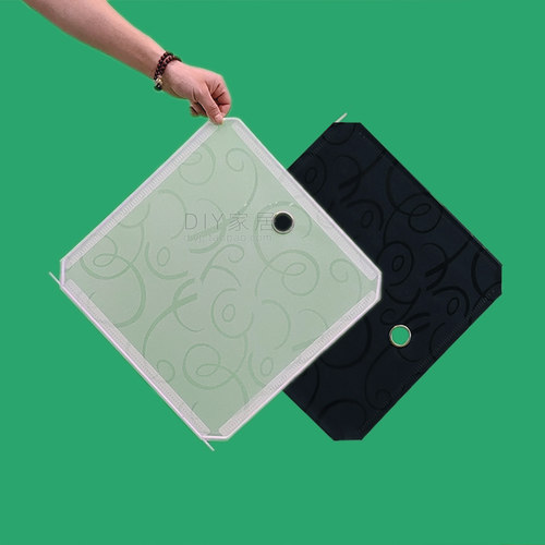 塑料简易衣柜门卡通门收纳柜门