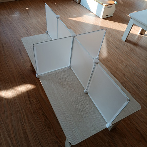 学校食堂分隔断挡板餐桌课桌分餐