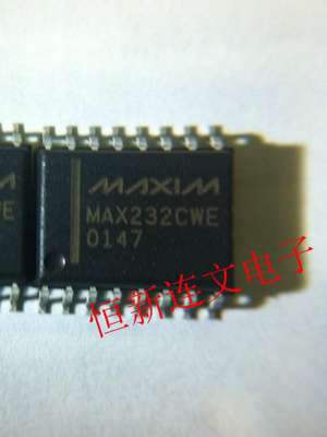 MAX232CWE  MAX232EWE SOP16  驱动收发器IC  进口现货可直拍!!
