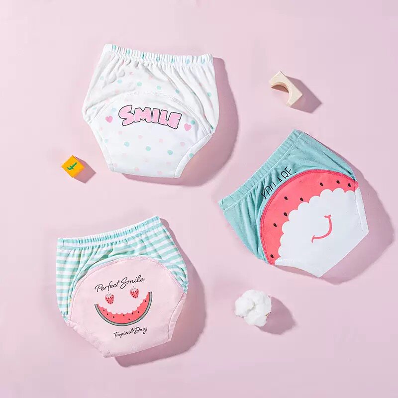 【断码清】婴幼儿戒尿不湿训练裤可洗如厕布尿裤男女宝宝透气隔尿