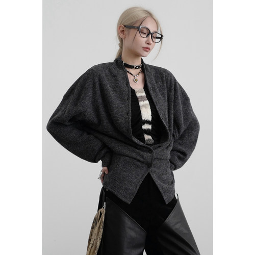 无以幻象收口开衫