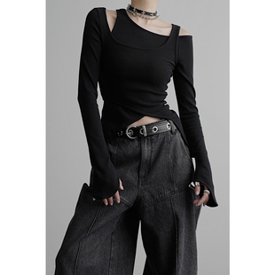 三穿不规则针织T恤 陈太太CHENTAITAI 无以幻象