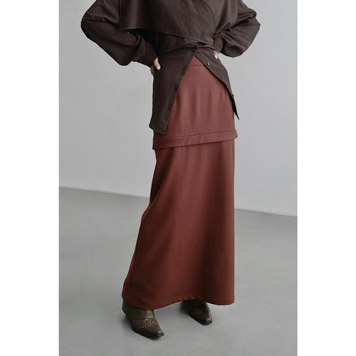 无以幻象可卸超长半裙