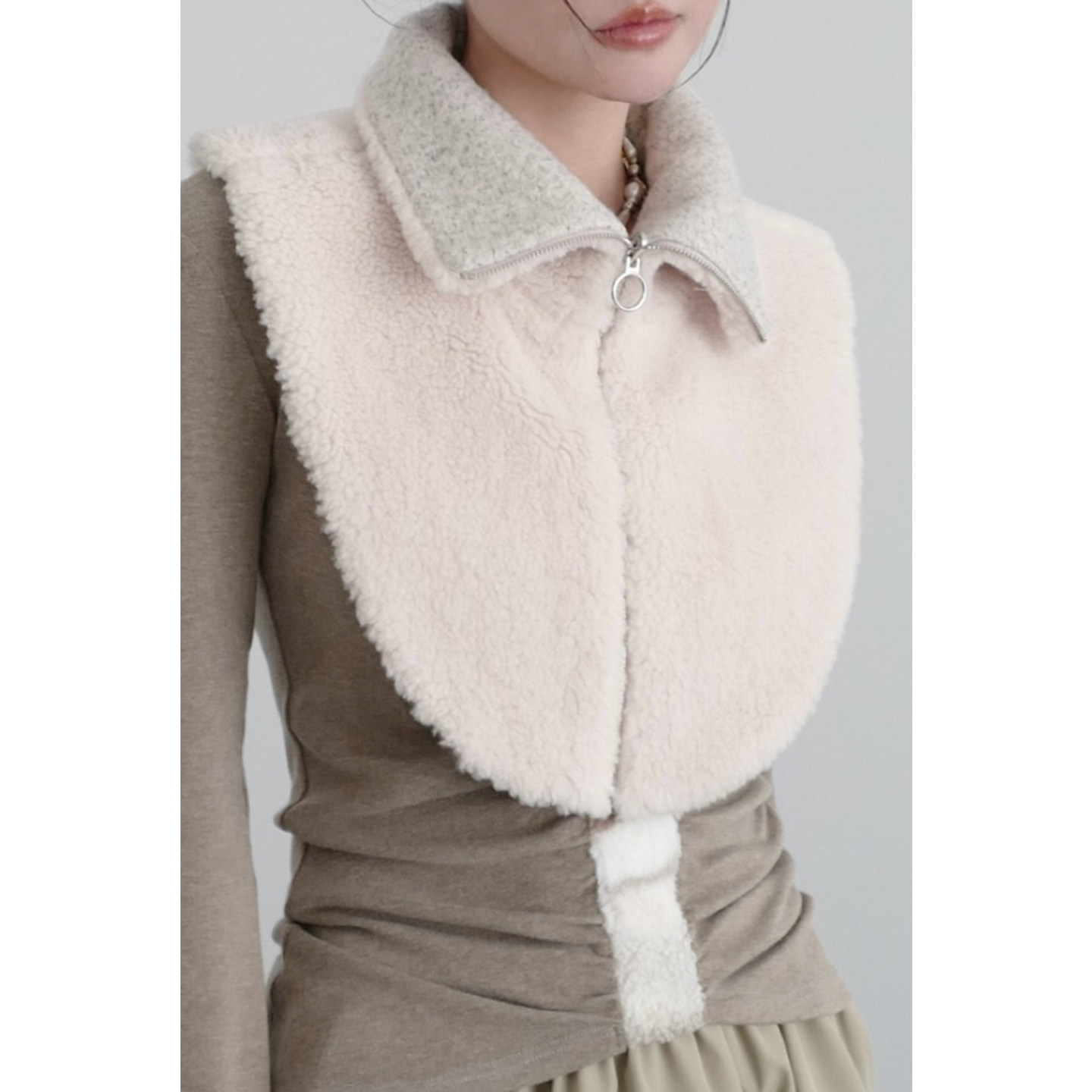 无以幻象 x 陈太太CHENTAITAI 正反两面穿羊毛围脖领,服饰配件/皮带/帽子/围巾,围巾/丝巾/披肩,淘宝优惠券,粉丝福利购,淘宝优惠卷