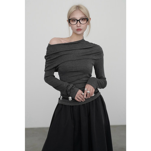 无以幻象上下密抽羊毛打底衫