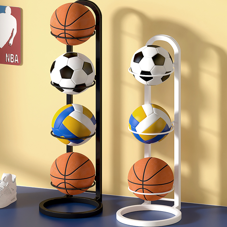 日本室内落地折叠球类收纳架