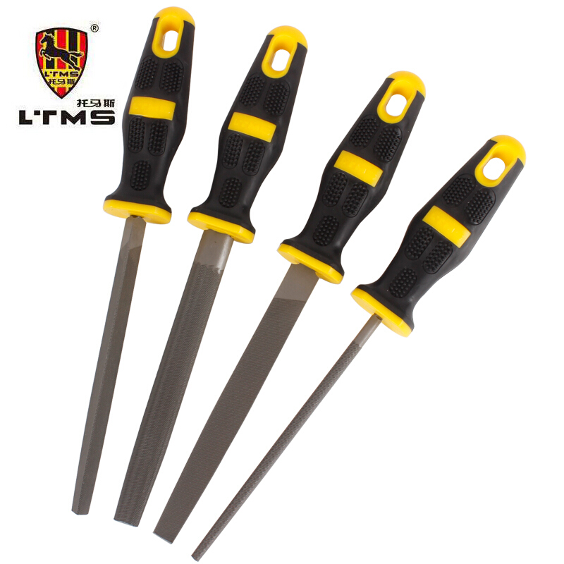 LTMS   托马斯工具 钢锉锉刀钳工中齿钢锉刀扁锉圆锉半圆锉三角锉