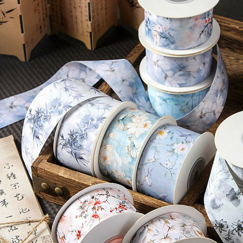 鸟语花香国风丝带汉服发饰飘带diy蝴蝶结服装礼品花束包装绑带