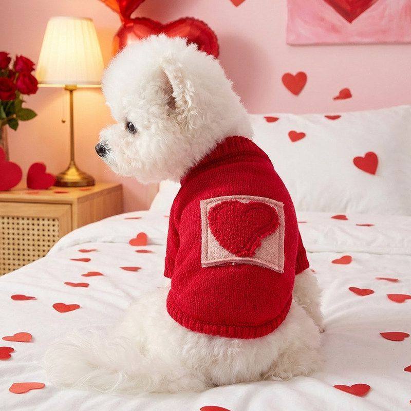 宠物毛衣小狗狗衣服泰迪奶狗柯基小型犬比熊幼犬猫咪秋冬装厚冬款