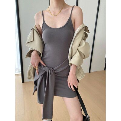 司南美式辣妹风格纯欲风假两件